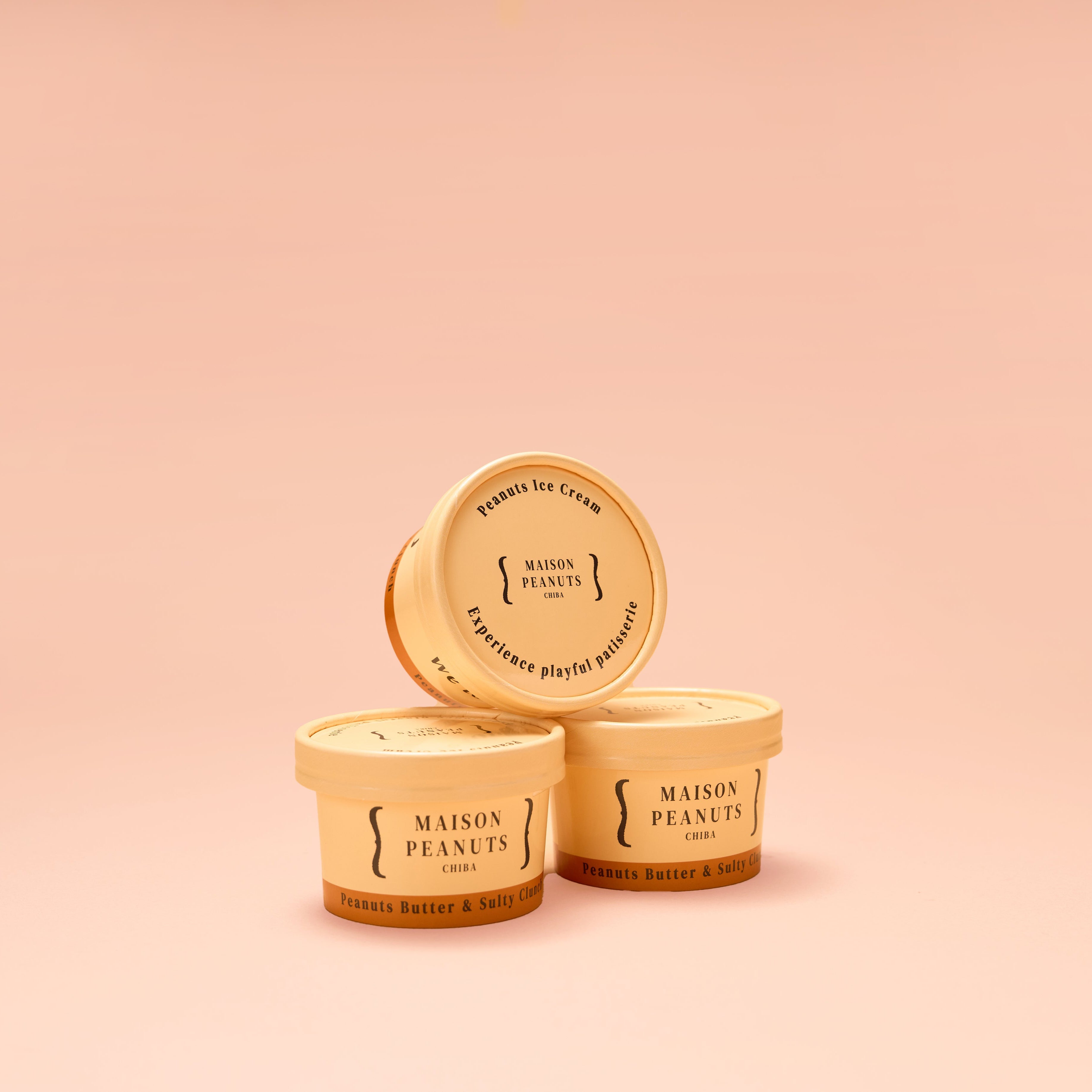 ピーナッツクランチアイス 3個セット – MAISON PEANUTS CHIBA